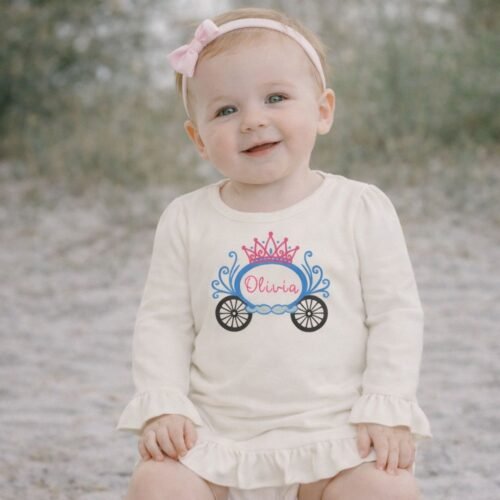Baby Girls Long Sleeves Ruffle T-Shirt