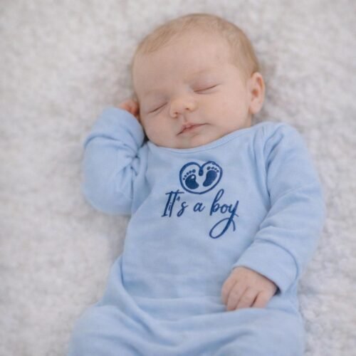 Gender announcement for boys