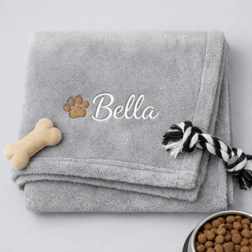 Personalized Pet Blanket Custom Dog Blanket Minisams